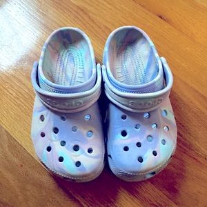 CROCS Kids/Junior size 2 purple lilac